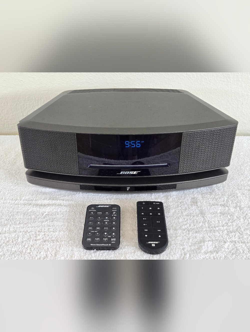 Bose Wave Sound Touch IV Music System Unit Wi-Fi Bluetooth Pedestal Gray *READ*